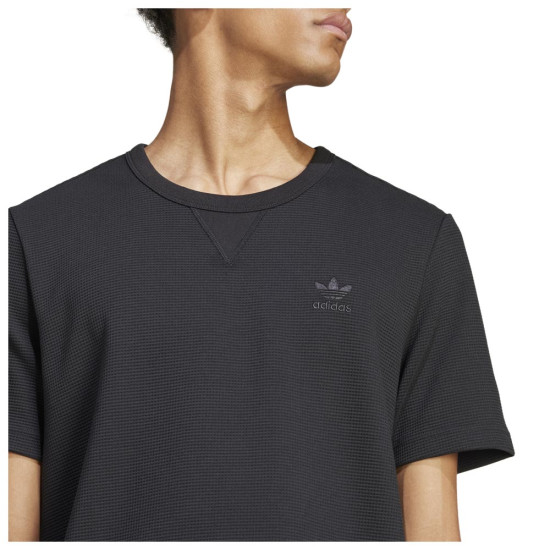 Adidas Ανδρική κοντομάνικη μπλούζα Trefoil Essentials Waffle Tee